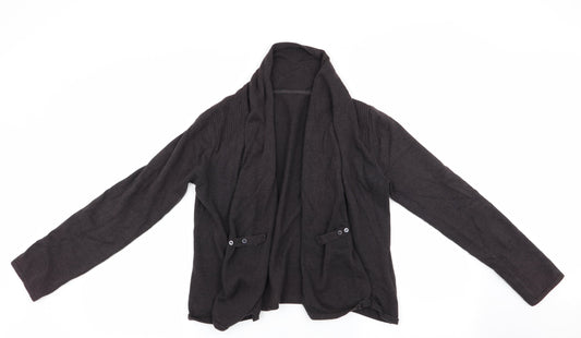 Womens UK Size  Preworn Brown Cardigan Jumper