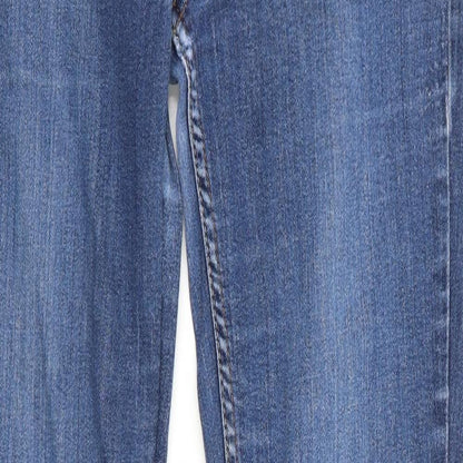Womens UK Size  Preworn  Straight Blue Jeans
