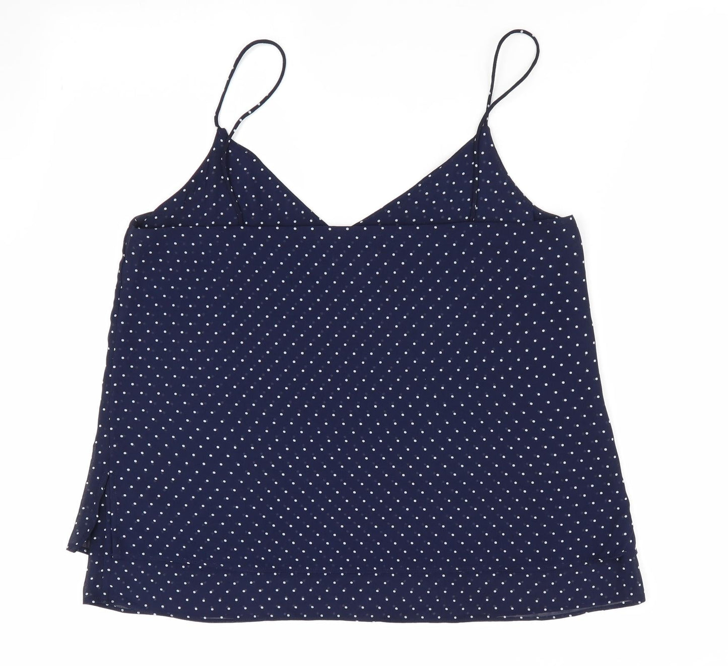 Womens UK Size 10 H&M Blue Camisole Tank