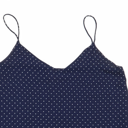 Womens UK Size 10 H&M Blue Camisole Tank
