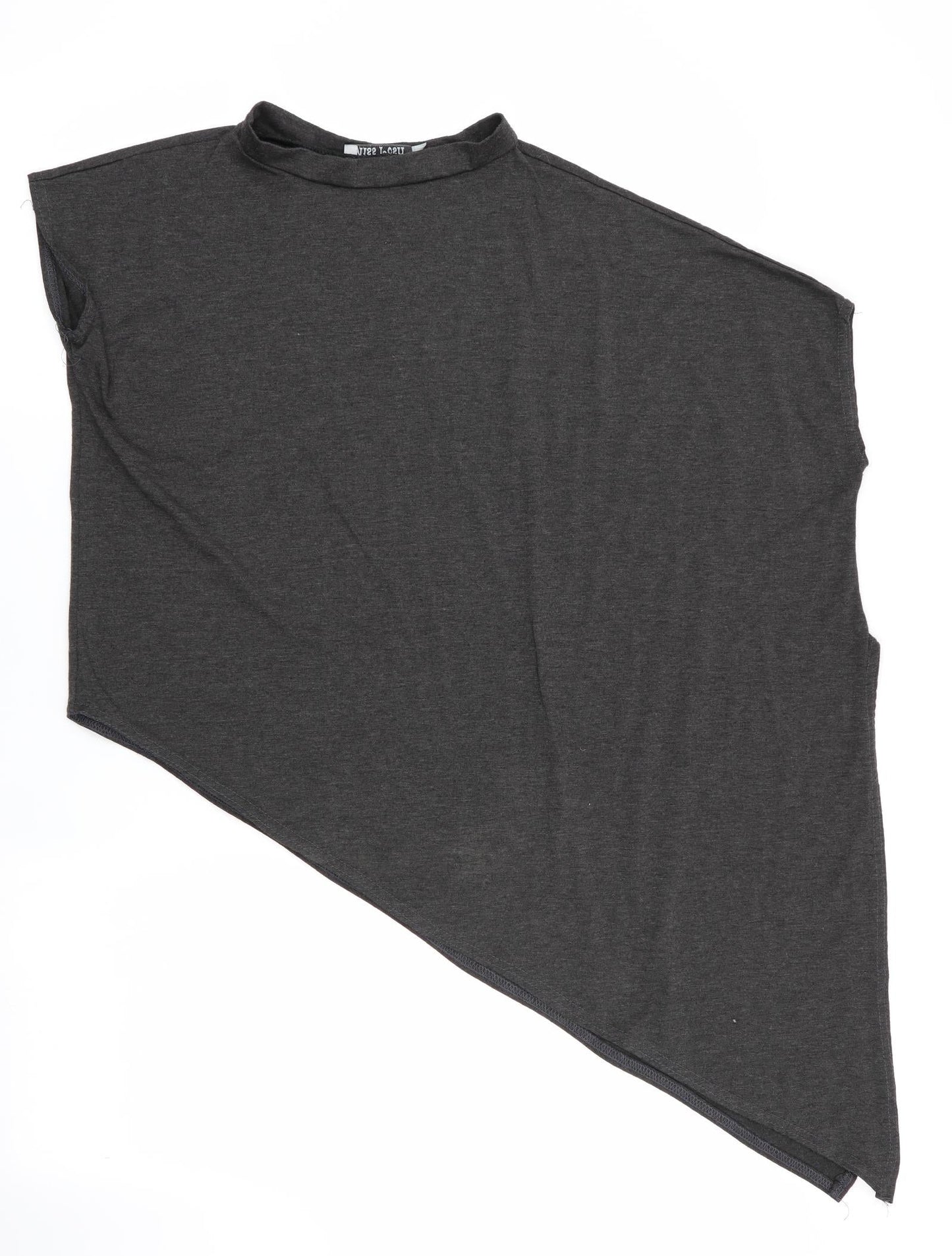 Womens UK Size  Miss Posh Grey Basic T-Shirt