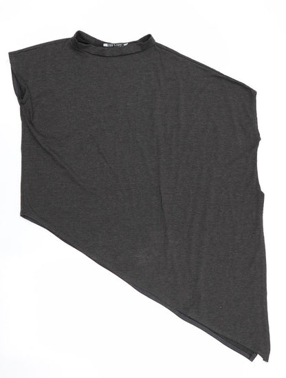 Womens UK Size  Miss Posh Grey Basic T-Shirt