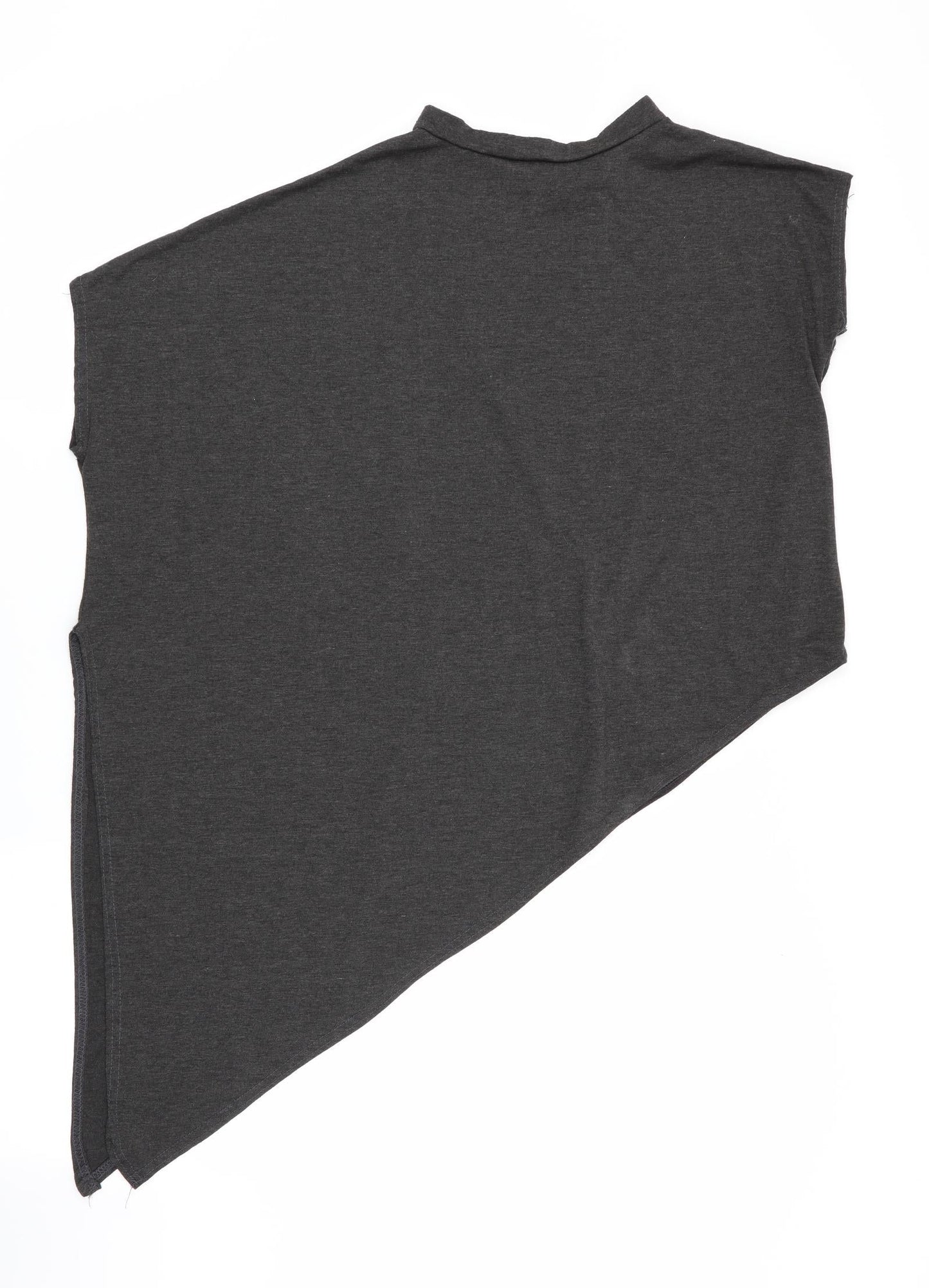 Womens UK Size  Miss Posh Grey Basic T-Shirt