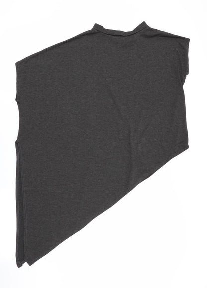 Womens UK Size  Miss Posh Grey Basic T-Shirt