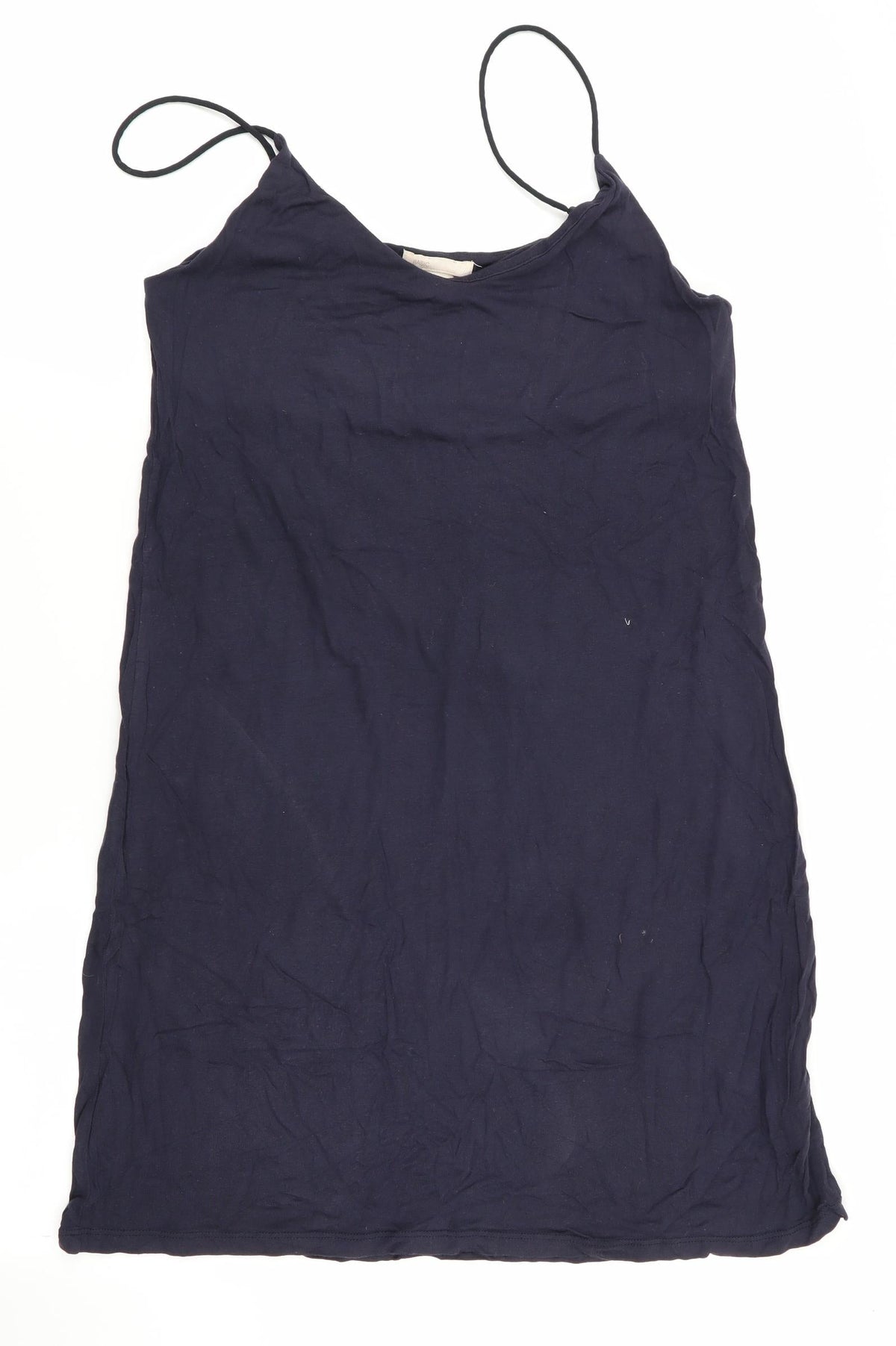 H&M Womens Blue Solid   Dress Size 6