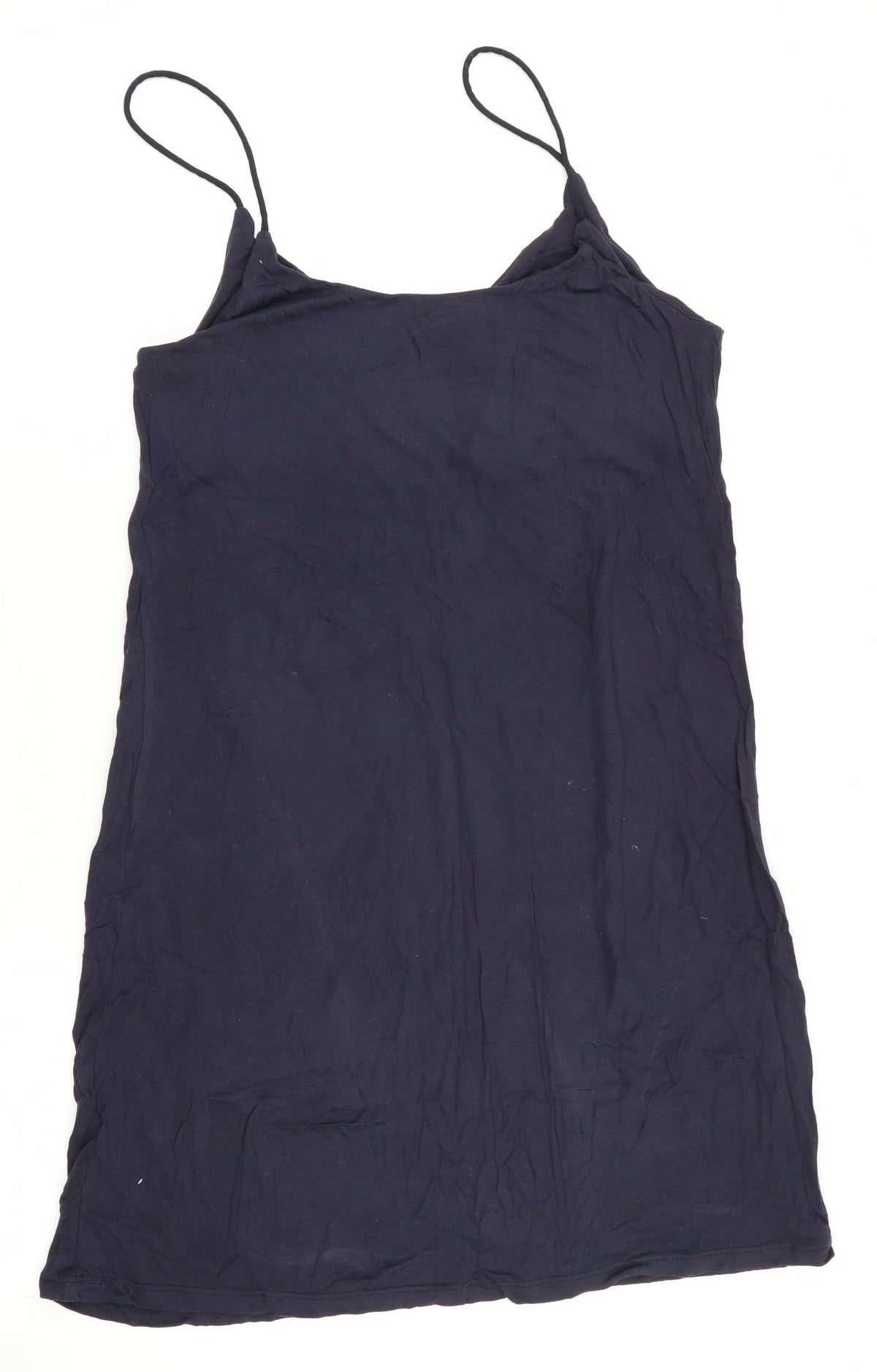 H&M Womens Blue Solid   Dress Size 6