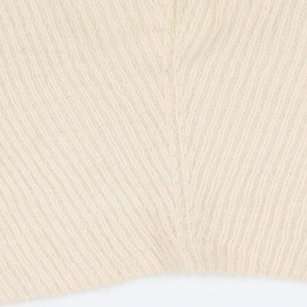 Womens UK Size 10 Divided Ivory Pullover Jumper