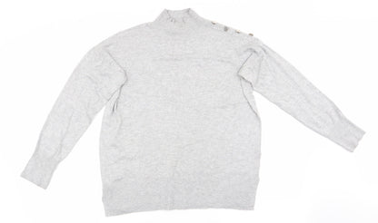 Womens UK Size 6 Florence and Fred Grey Pullover Jumper