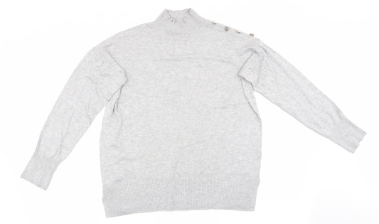 Womens UK Size 6 Florence and Fred Grey Pullover Jumper