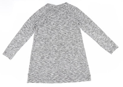 Florence and Fred Girls Grey   Jumper Dress  Size 9-10 Years