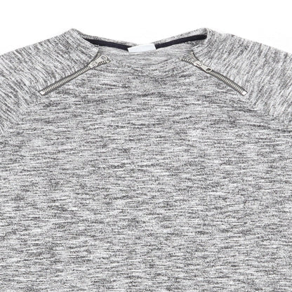 Florence and Fred Girls Grey   Jumper Dress  Size 9-10 Years