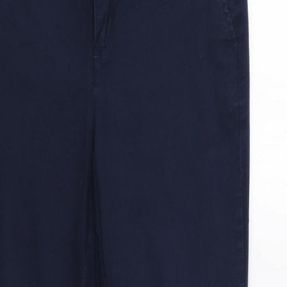 Kelso Womens Blue   Chino Trousers Size 10 L29 in