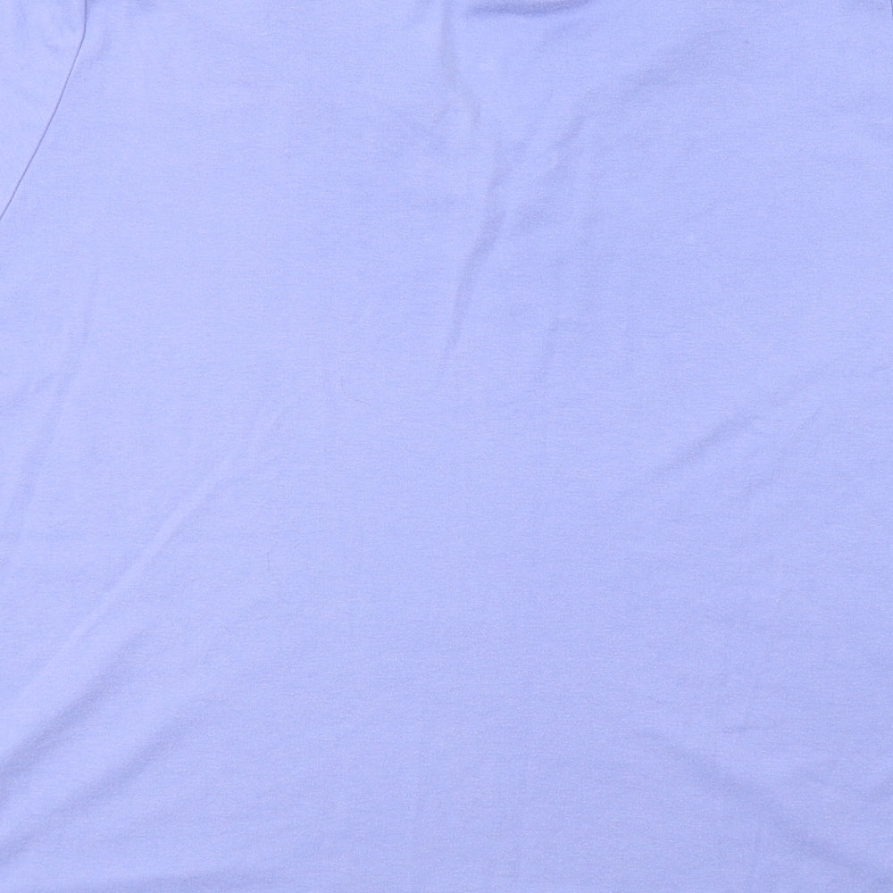 Womens UK Size L Bonmarché Purple Basic Blouse