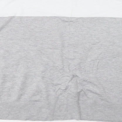 Dorothy Perkins Womens Grey Striped  Pullover Jumper Size 20