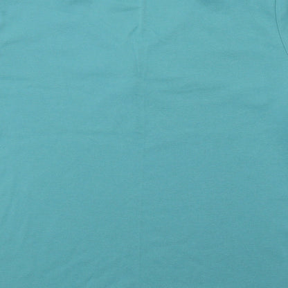 Womens UK Size L BM Green Basic Blouse
