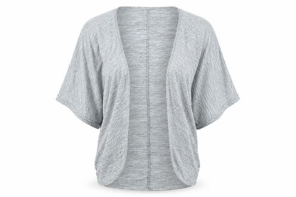 matlaan Womens Grey   Shrug Jumper Size M  - long shrug