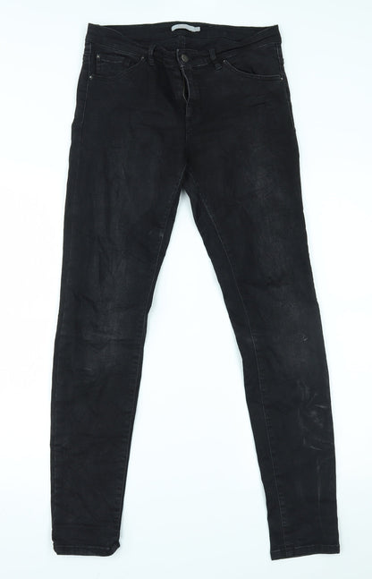 wera Womens Black   Straight Jeans Size 14 L27 in