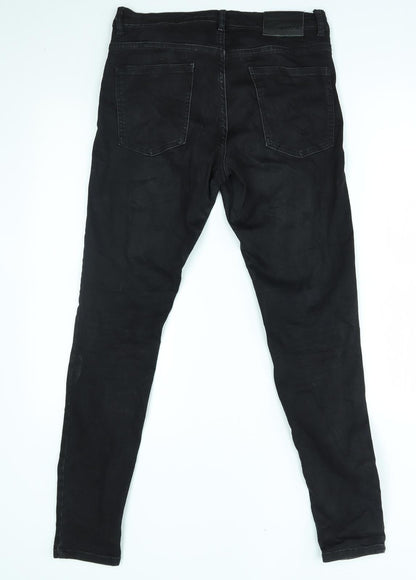 wera Womens Black   Straight Jeans Size 14 L27 in