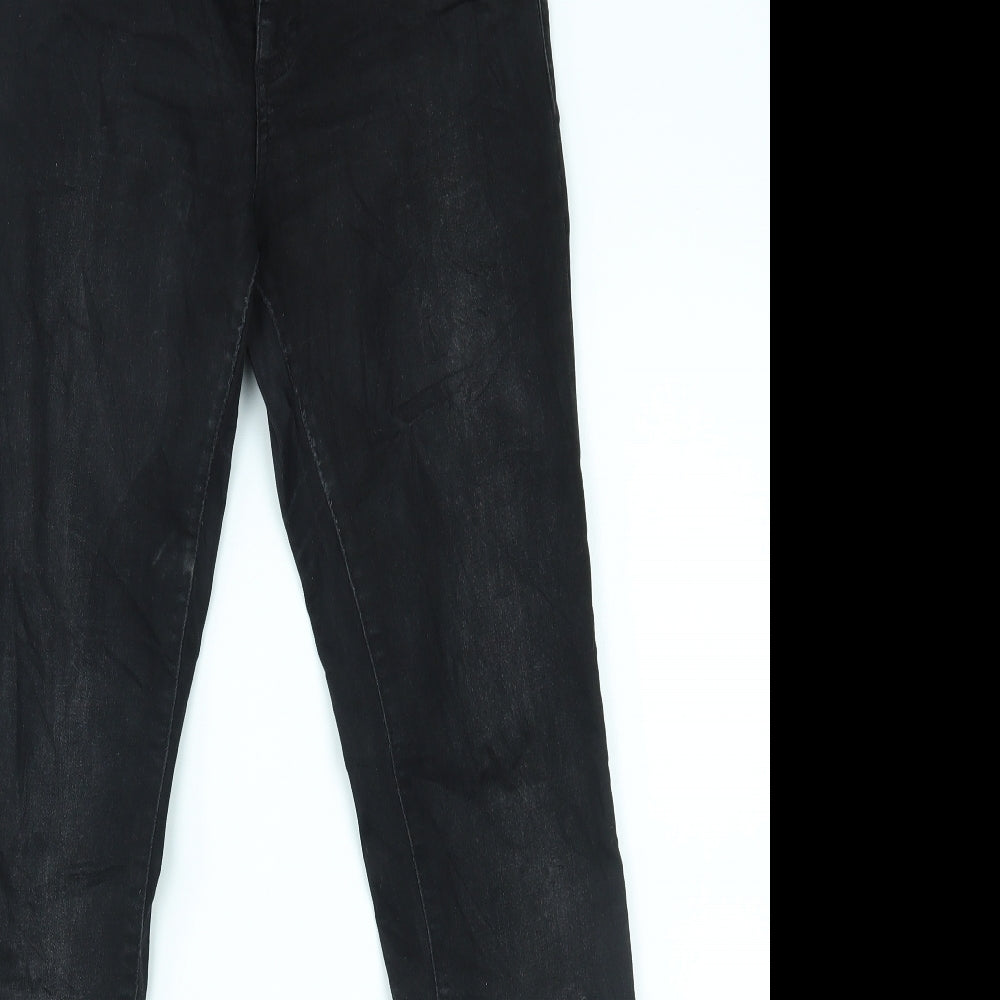 wera Womens Black   Straight Jeans Size 14 L27 in