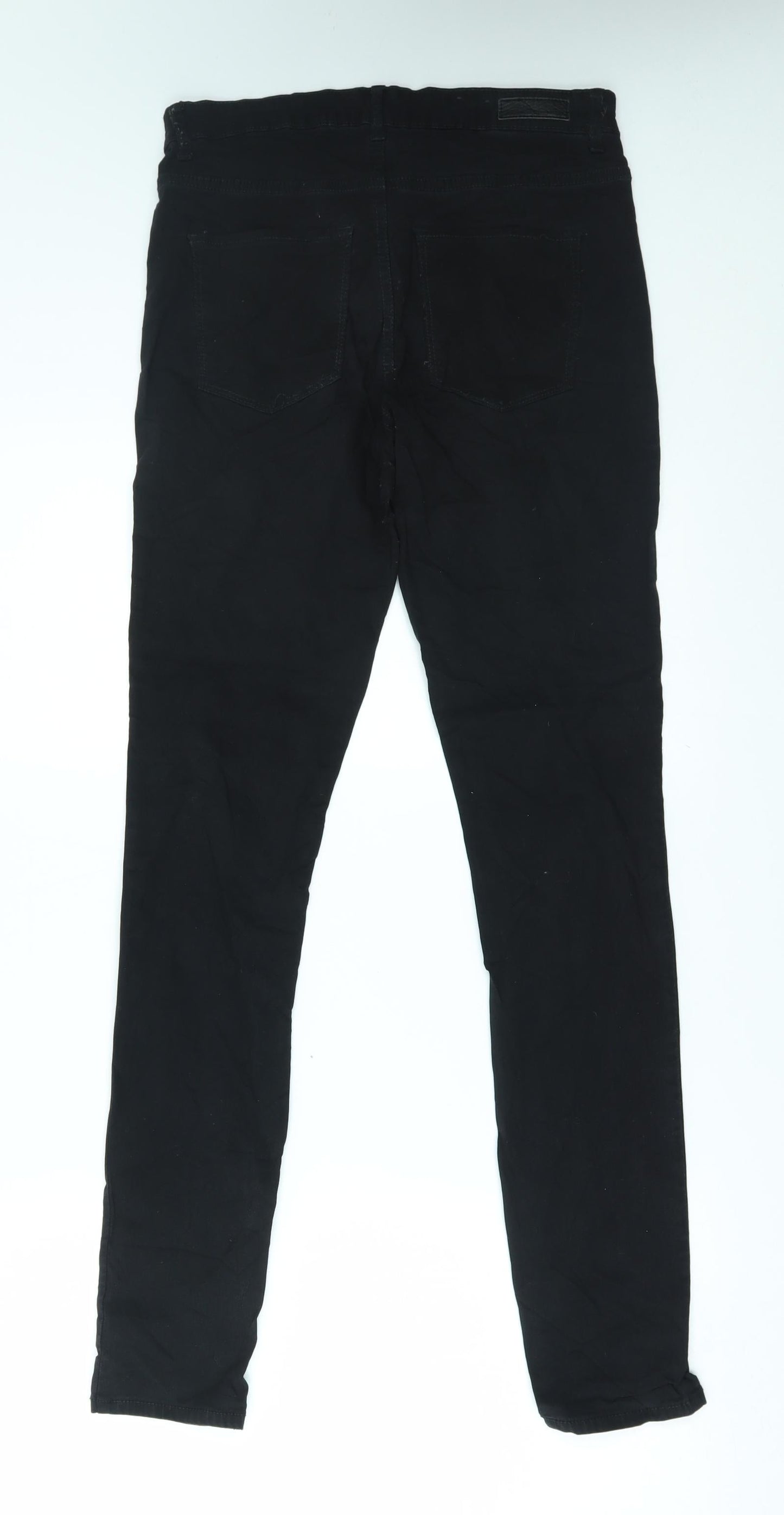 Womens UK Size XL Pieces Regular Fit Jegging Black Jeans