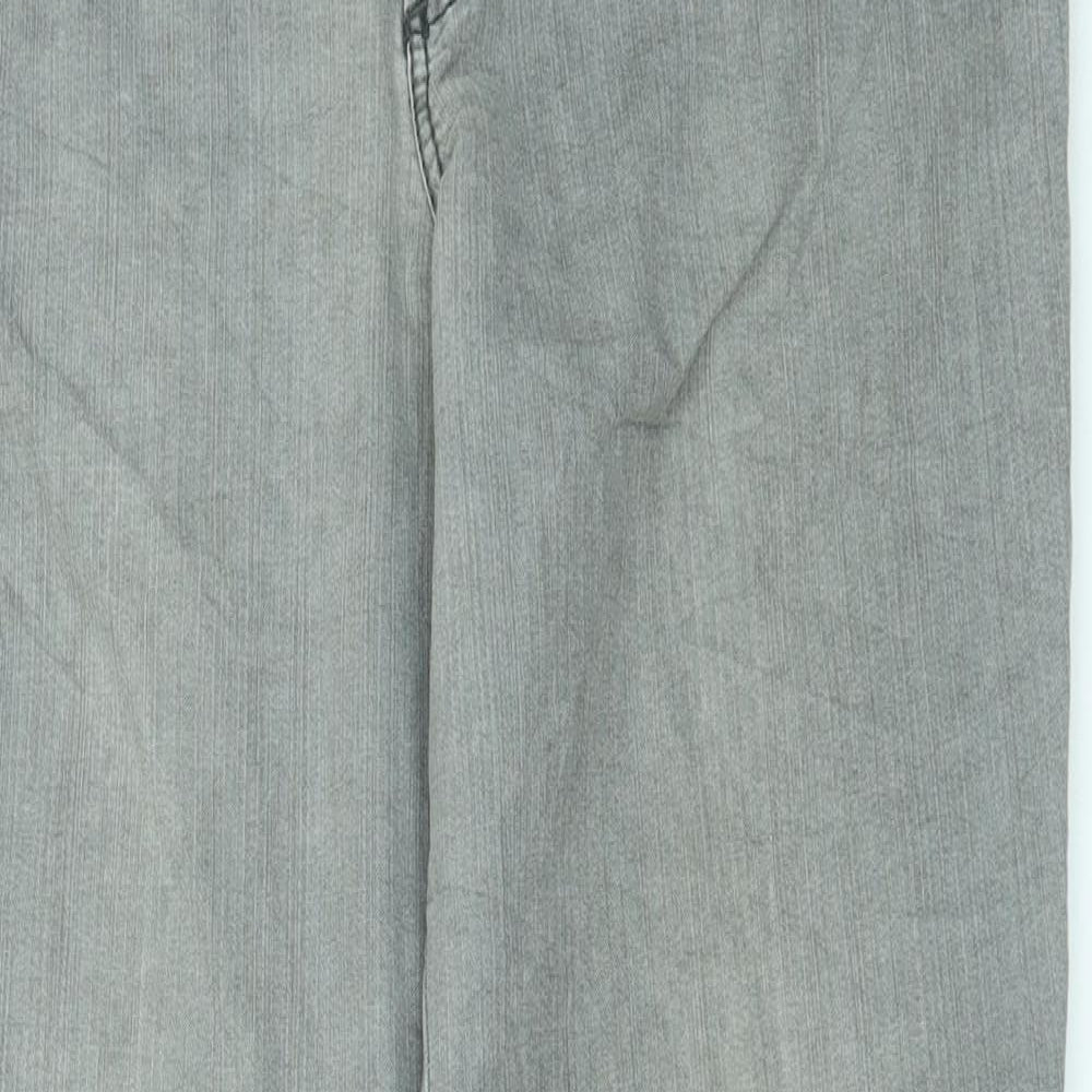 Rosner Womens Grey   Straight Jeans Size 34 in L29 in