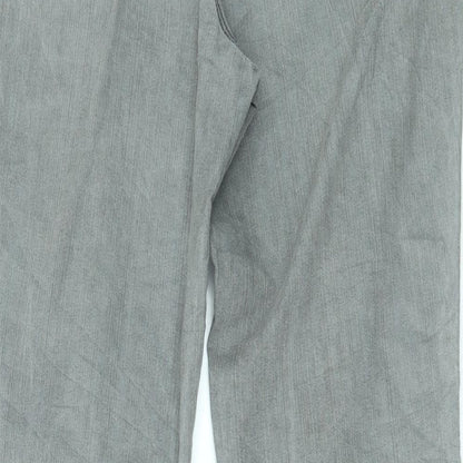 Rosner Womens Grey   Straight Jeans Size 34 in L29 in