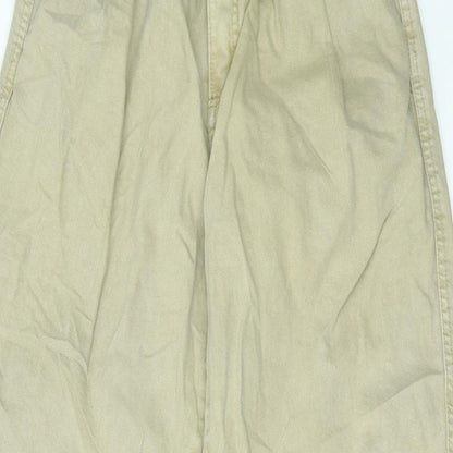 Bershka Womens Beige   Tapered Jeans Size 6 L26 in