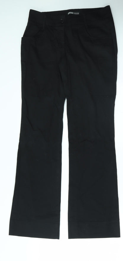 Flashlights Womens Black   Trousers  Size 12 L32 in