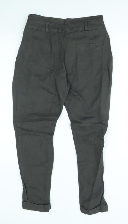 Womens UK Size 8 Topshop Regular Fit  Grey Trousers