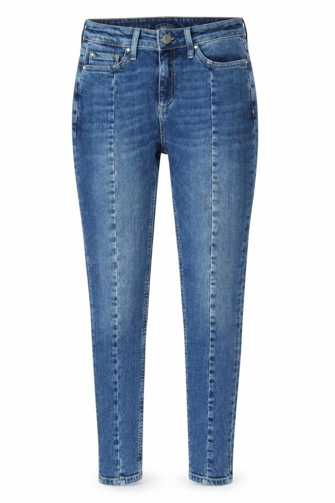 Womens UK Size 8 Very Regular Fit Straight Blue Jeans