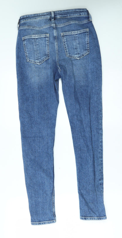 Very Womens Blue   Straight Jeans Size 8 L27 in