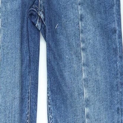 Very Womens Blue   Straight Jeans Size 8 L27 in