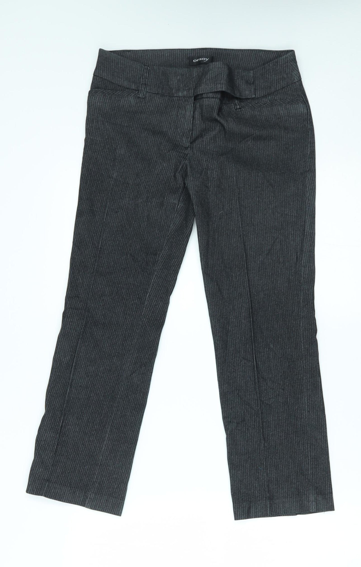 Womens UK Size 8 ORSAY Regular Fit  Black Trousers