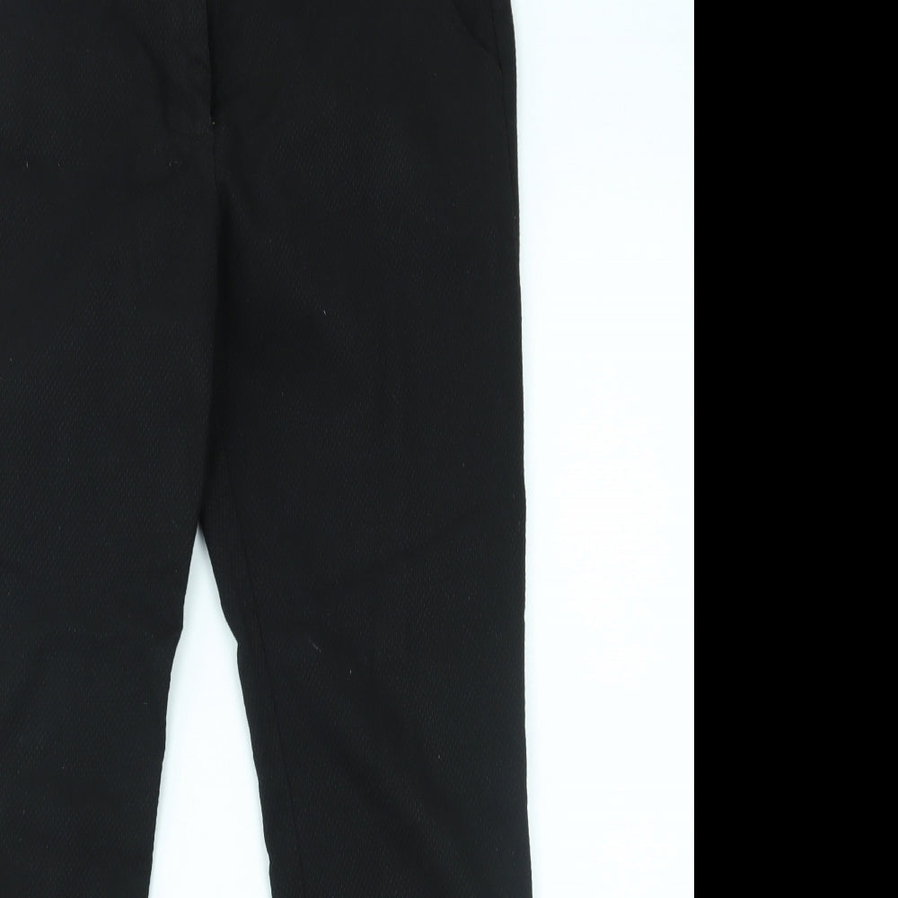 Womens UK Size 36 in Preworn Regular Fit  Black Trousers