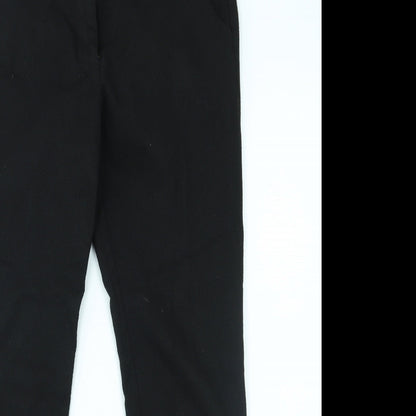 Womens UK Size 36 in Preworn Regular Fit  Black Trousers