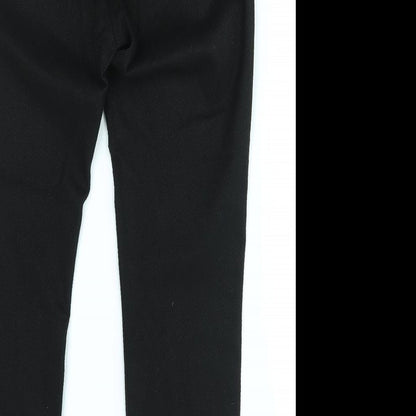 Womens UK Size 36 in Preworn Regular Fit  Black Trousers