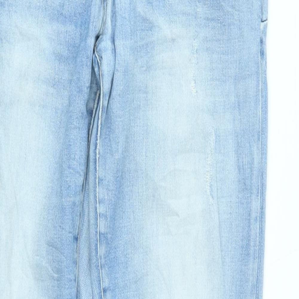 Womens UK Size 8 TALLY WEiJL Regular Fit Skinny Blue Jeans