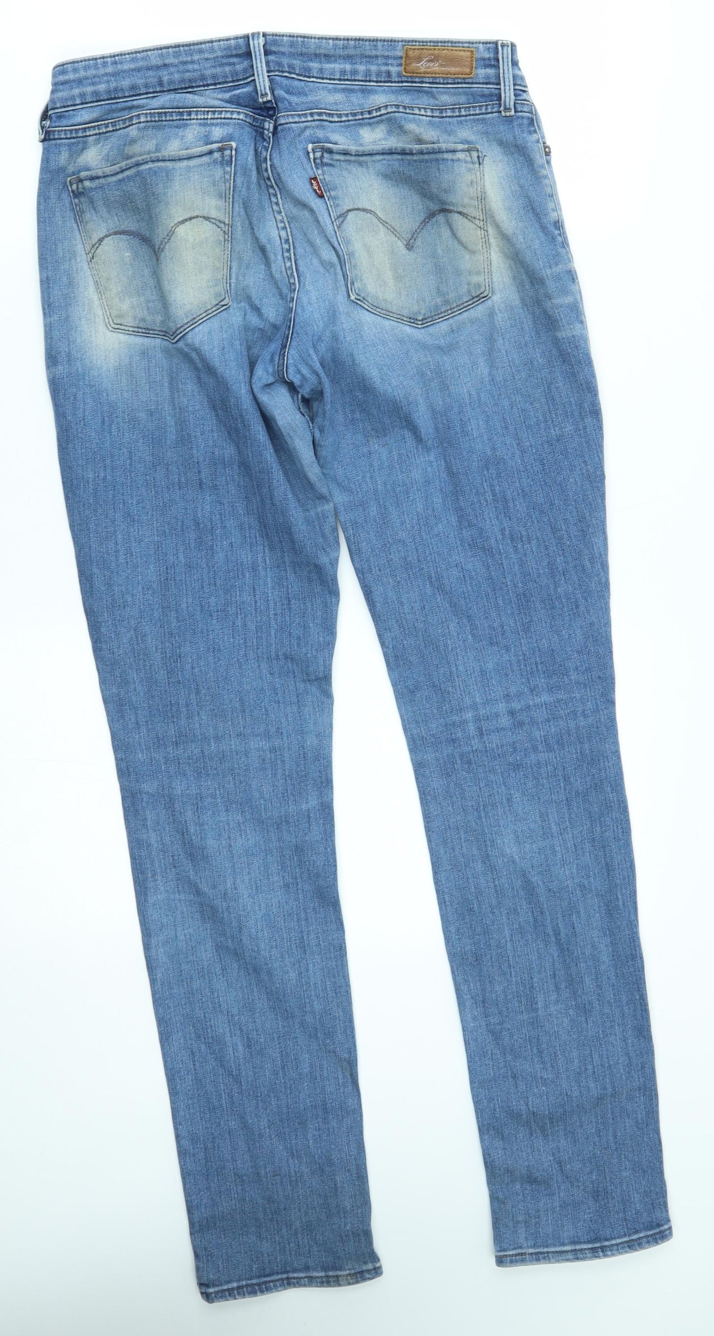 louis Womens Blue   Skinny Jeans Size 29 in L30 in - demi curve