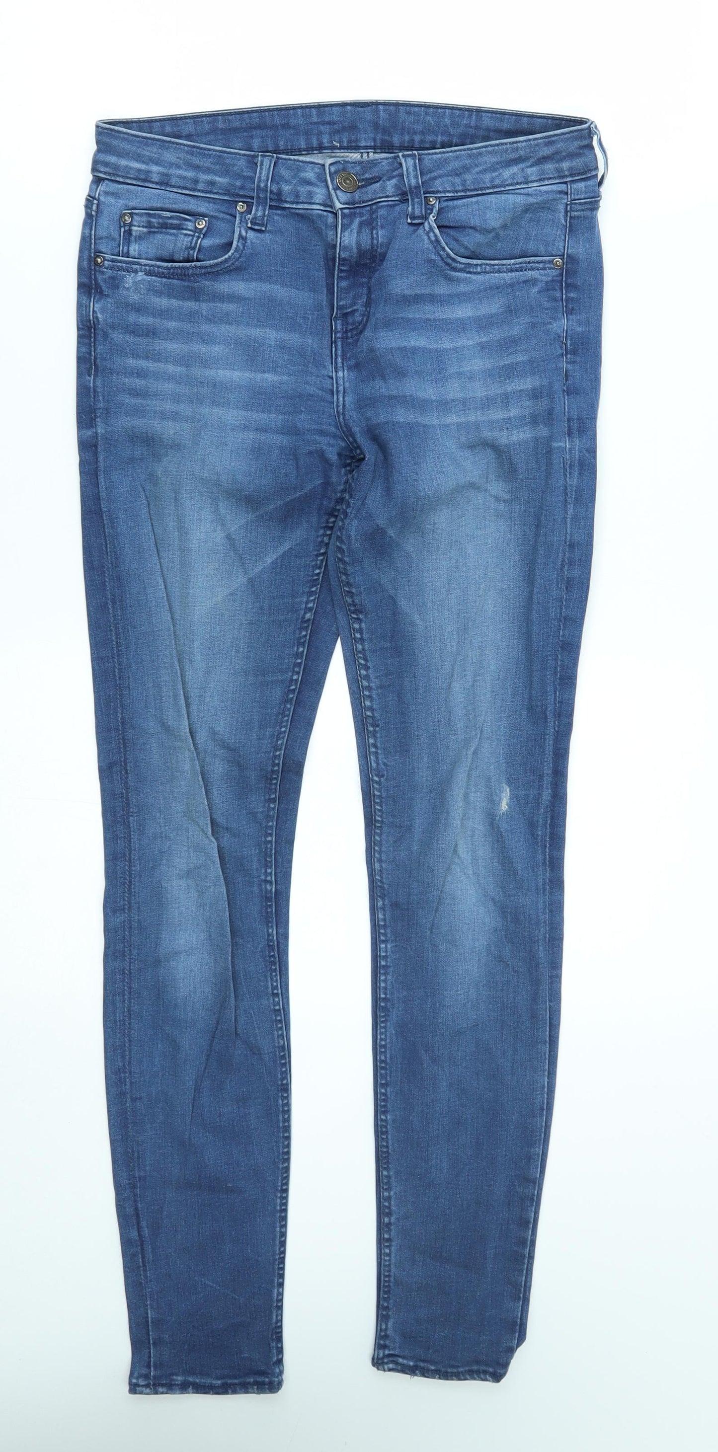 Zara Womens Blue   Skinny Jeans Size 28 in L28 in