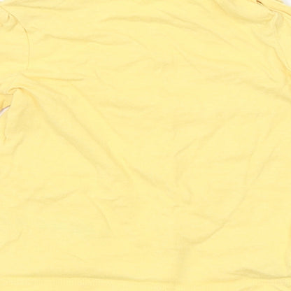 Disney Baby Baby Yellow   Basic T-Shirt Size 6-9 Months