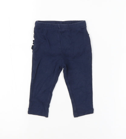 Preworn Baby Blue   Jogger Leggings Size 6-9 Months