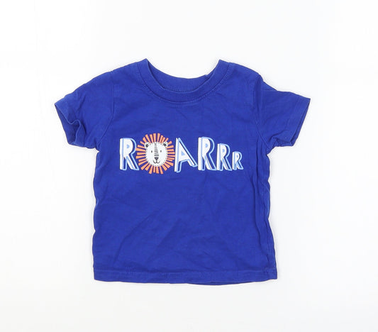 George Baby Blue   Basic T-Shirt Size 6-9 Months