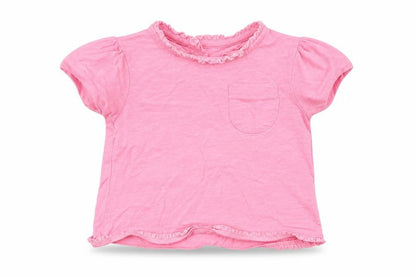 Mini Club Girls Pink   Basic T-Shirt Size 6-9 Months