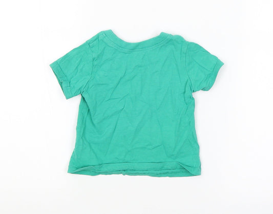 George Baby Green   Basic T-Shirt Size 6-9 Months