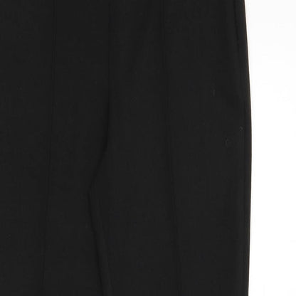 Womens UK Size 10 ASOS Regular Fit  Black Trousers