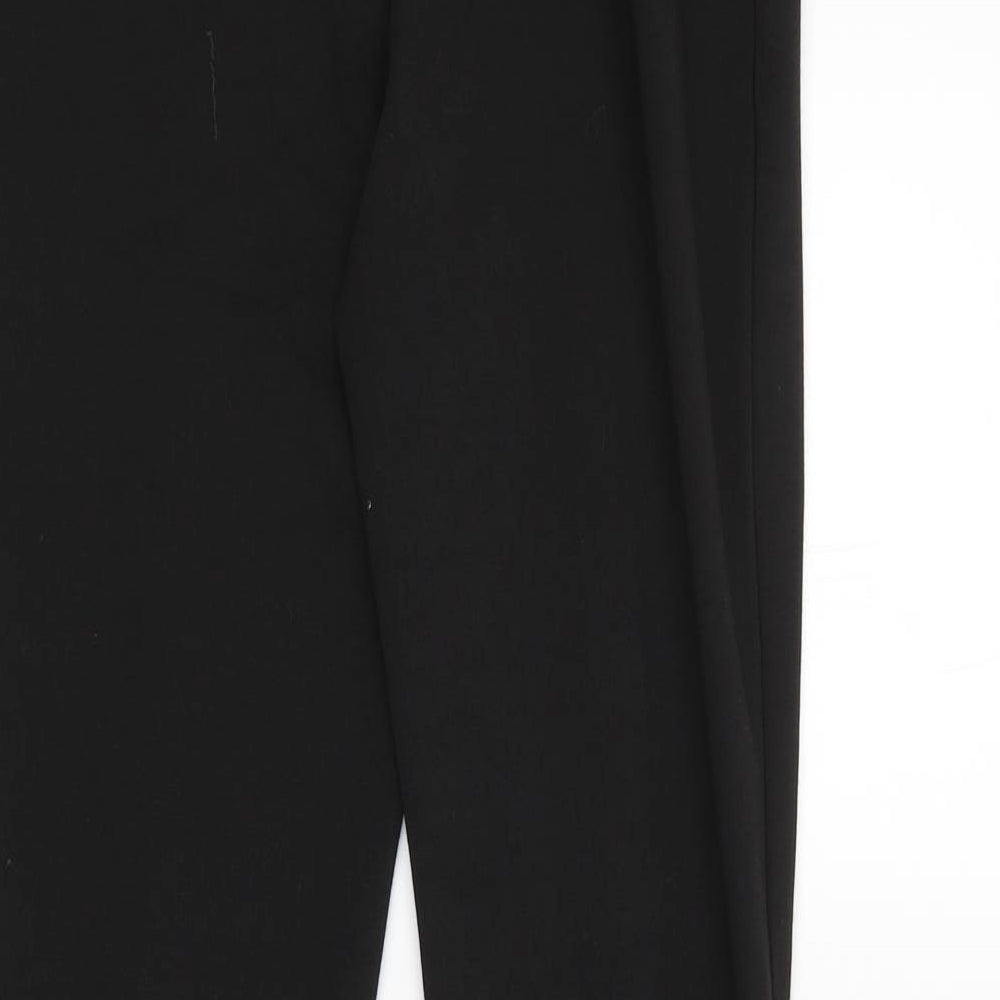 Womens UK Size 10 ASOS Regular Fit  Black Trousers
