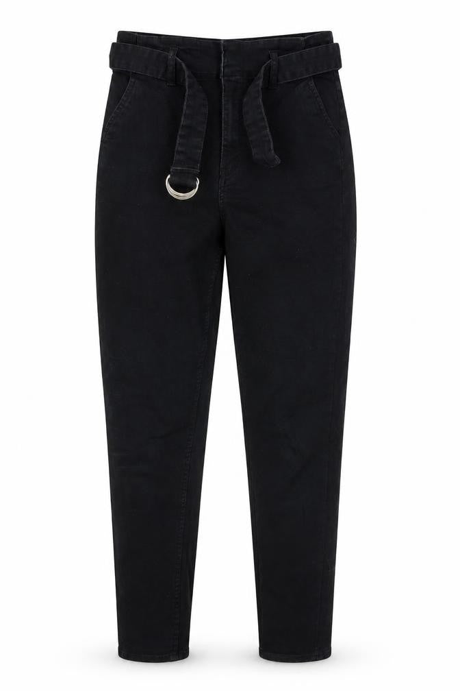Womens UK Size 10 H&M Regular Fit Chino Blue Trousers