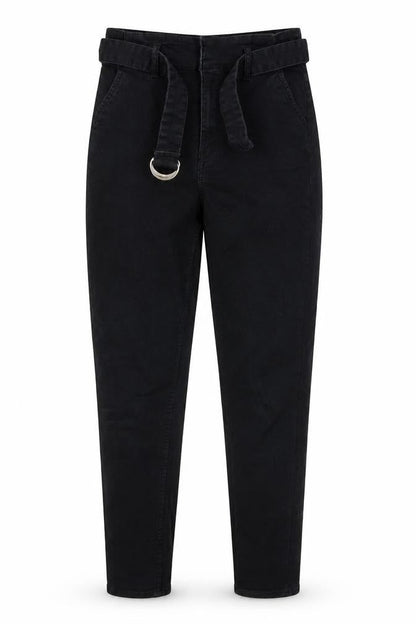 Womens UK Size 10 H&M Regular Fit Chino Blue Trousers
