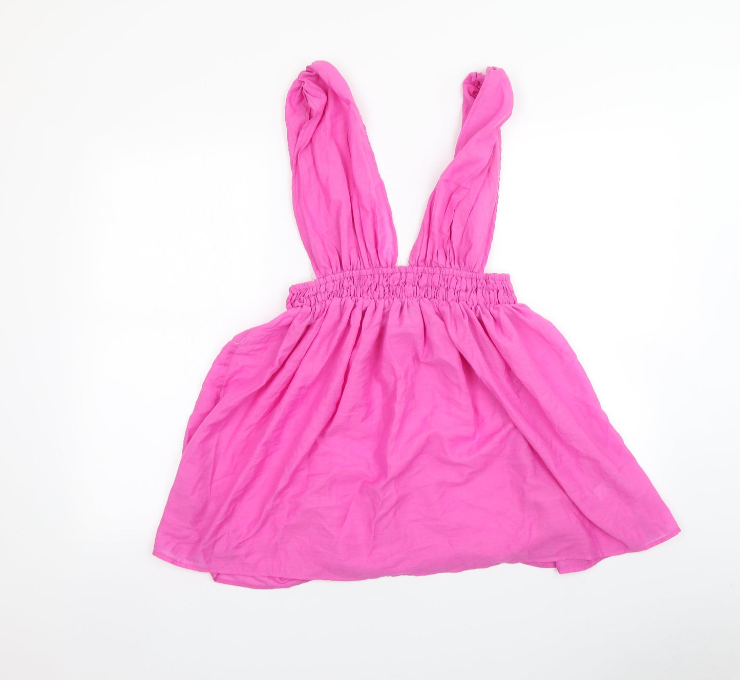 Womens UK Size 8 ASOS Pink Basic T-Shirt