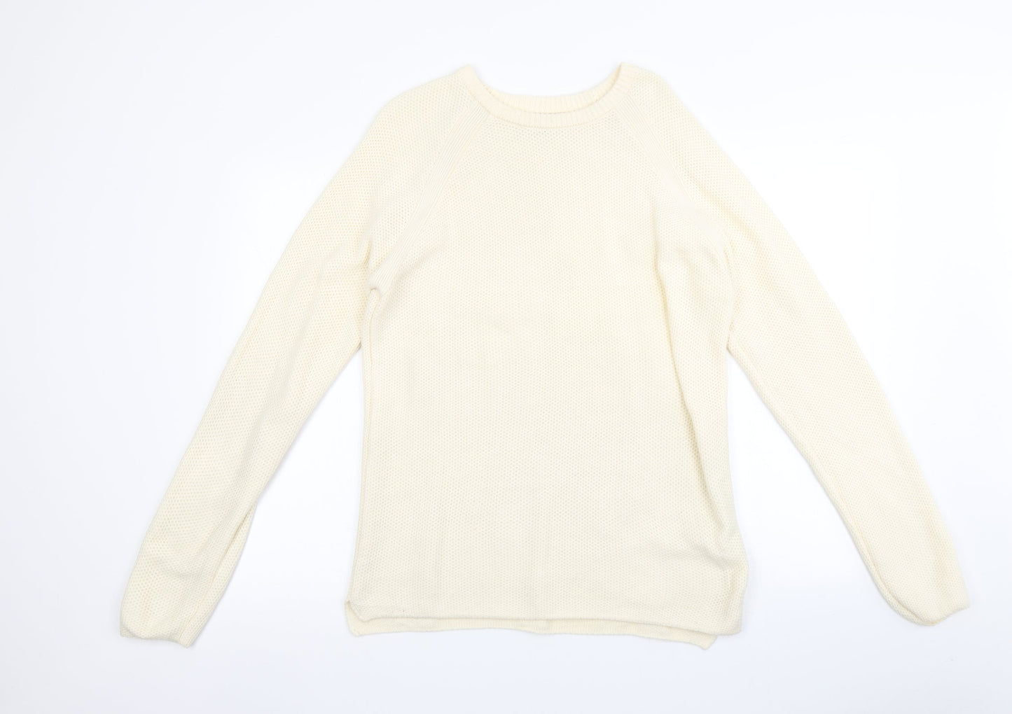 River Island Mens Ivory   Pullover Jumper Size M